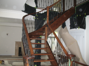 refinishing-a-staircase